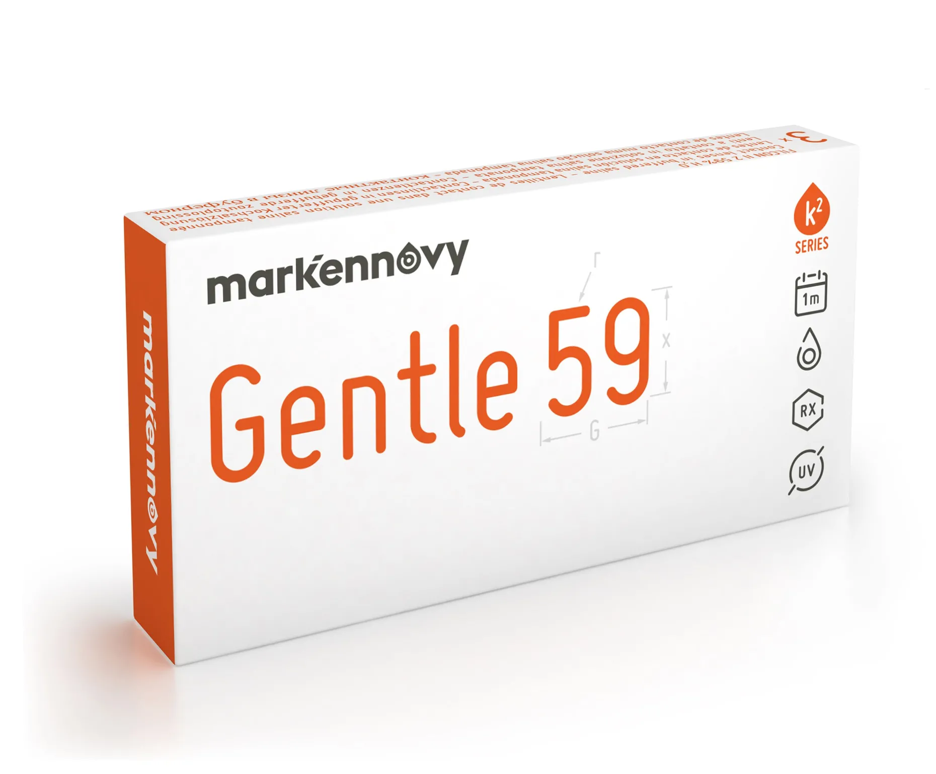 LC Mensuales Gentle 59 Multifocal Toric 3 unidades